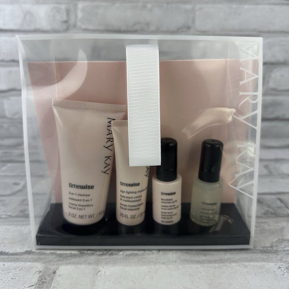 Mary Kay Timewise Trial Miracle Set Cleanse Night Moisturizer NOS Travel Set